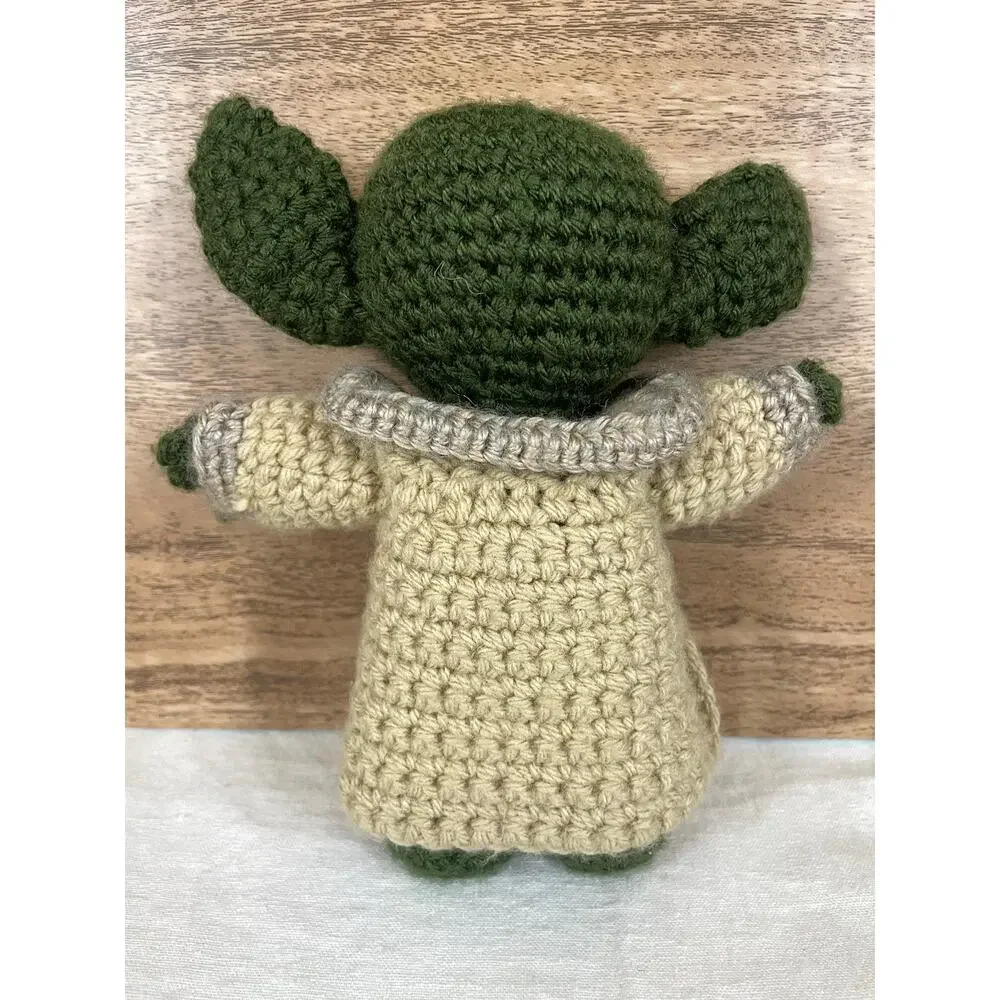 Handmade Grogu Baby Yoda Crochet Amigurumi Plush